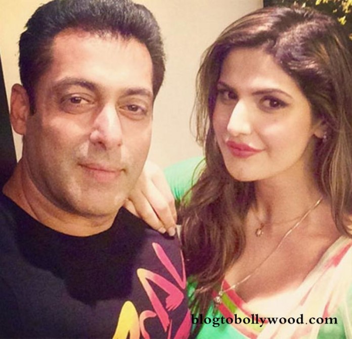 Zareen Khan wishes Salman and Lulia, is very happy for them!