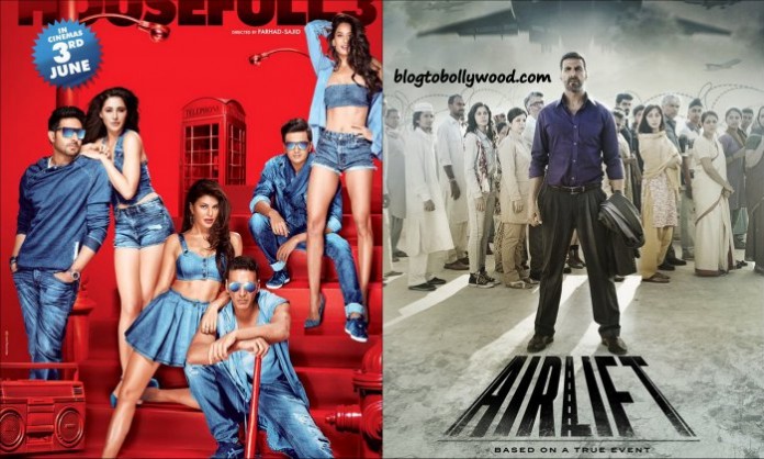 First Week Box Office Collection | Housefull 3 Failed To Beat Airlift