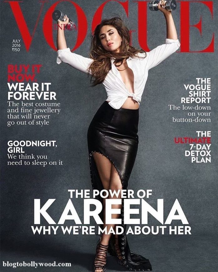Kareena Kapoor Khan shows her power in the new Vogue Cover