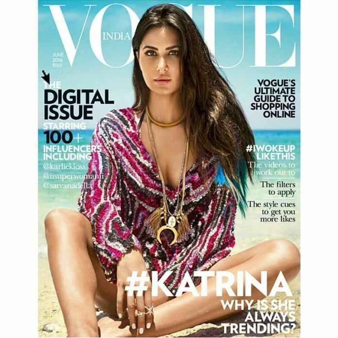 Queen of the Water Kingdom | Katrina Kaif on the cover of Vogue India
