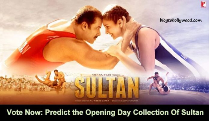 Predict The Opening Day Collection Of Sultan | Box Office Poll