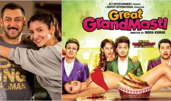 Great Grand Masti 1st Day Collection, Sultan 10th Day Box Office Collection