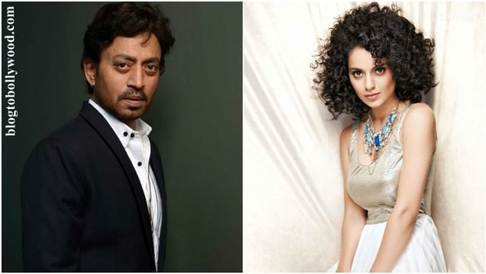 Irrfan Khan and Kangana Ranaut to finally unite for Ritesh Batra's next film!