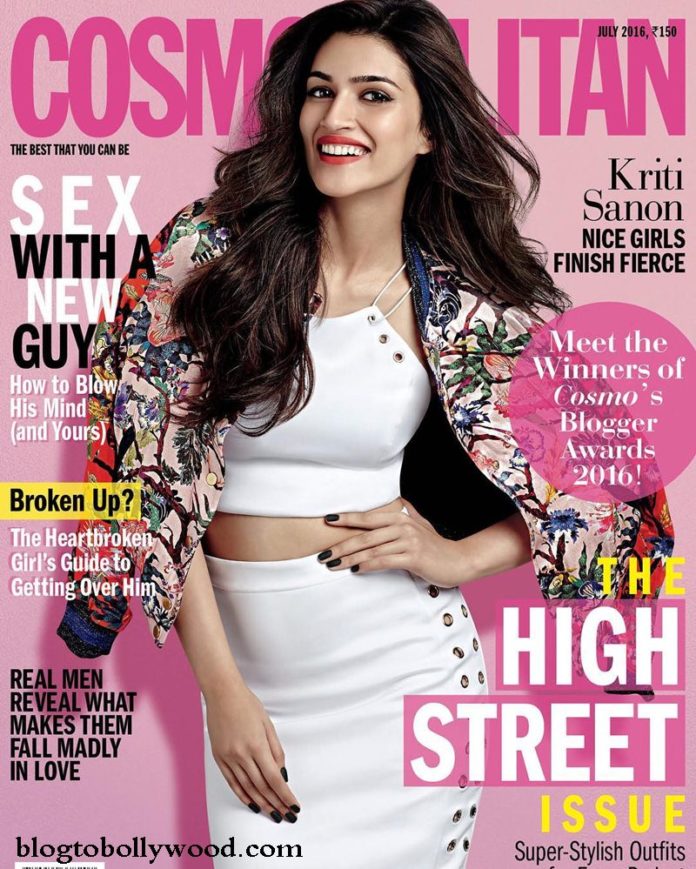 A breath of fresh air! Kriti Sanon on the cover of Cosmopolitan India