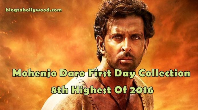 Mohenjo Daro First Day Collection: 1st Day Box Office Collection And Occupancy Report