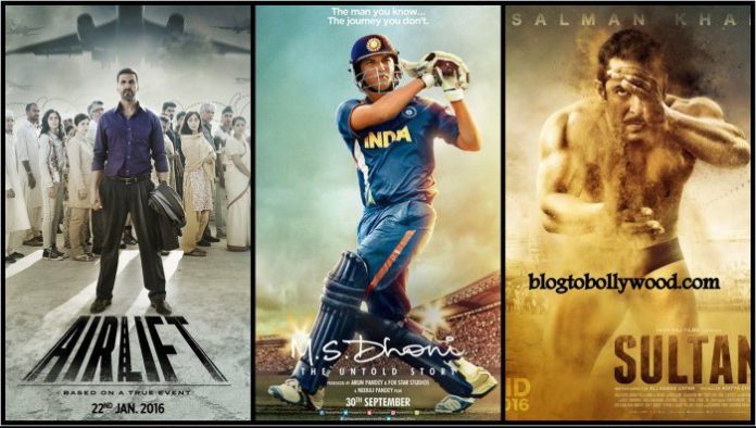 Highest Grossing Bollywood Movies 2016: Top Grossers Of Bollywood 2016rs Of Bollywood 2016 | Highest Grossing Movies Of 2016