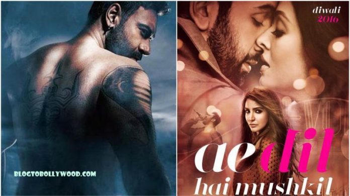 Four Days Collection Comparison: Shivaay Vs Ae Dil Hai Mushkil 4 Days Box Office Report