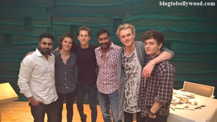 Ajay Devgn collaborates with British band The Vamps for Shivaay soundtrack!