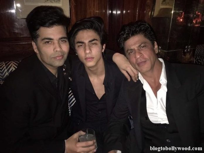 Karan Johar says he has to be a part of Aryan Khan's launch in movies, his very own godchild!