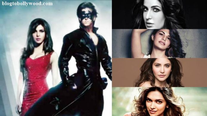 Priyanka, Deepika, Anushka, Katrina or Jacqueline? Who will be the leading lady in Krrish 4?