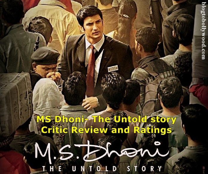 MS Dhoni- The Untold Story Critic Reviews and Ratings, Audience Reviews