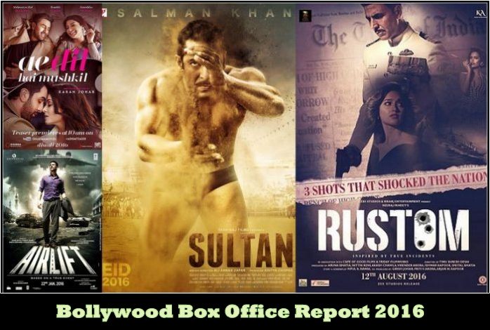 Bollywood Box Office Report 2016: Box Office Collection Bollywood Movies 2016