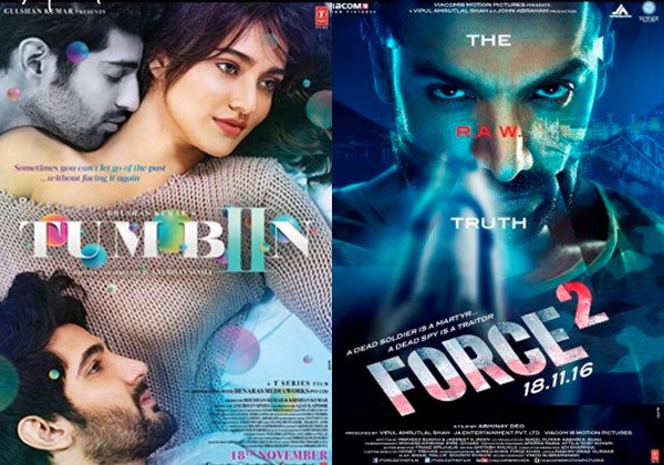First Week Box Office Report: Force 2, Tum Bin 2 First Week Collection Report