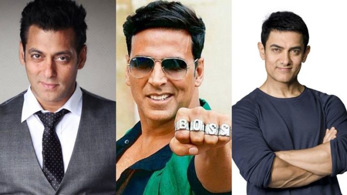 Salman Khan, Aamir Khan and Akshay Kumar are the box office kings of 2016!