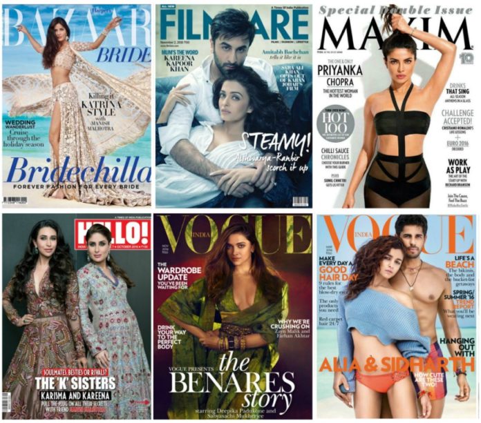 Top Magazine Covers in 2016