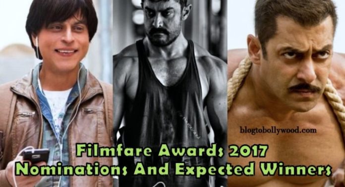 Filmfare awards 2017 nominations an expected winners