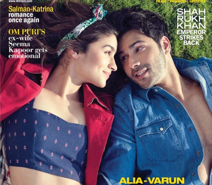 Alia Bhatt and Varun Dhawan on Filmfare cover are so much in love!