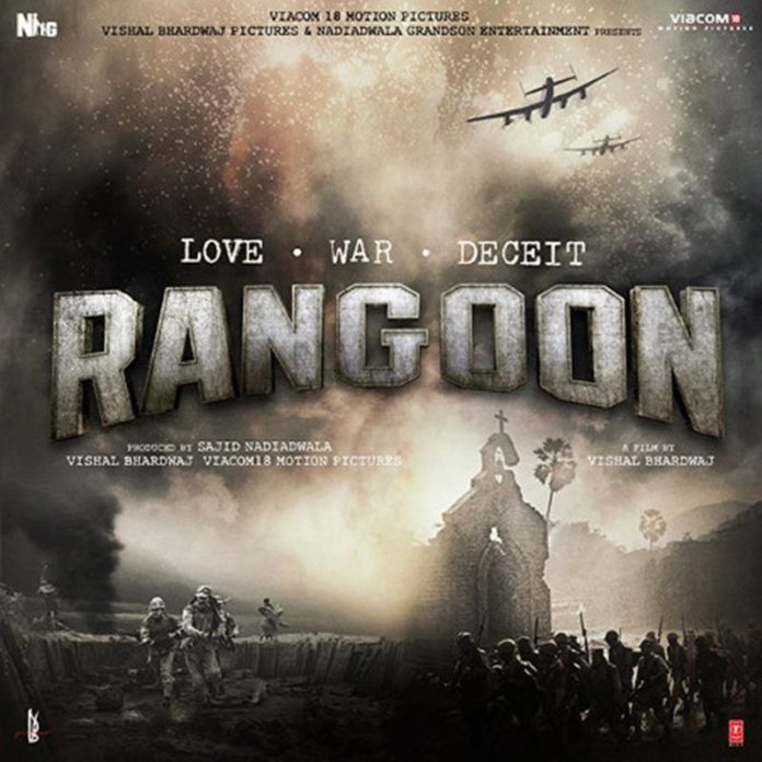 Shahid-Saif-Kangana's Rangoon in legal trouble over copyright issues!