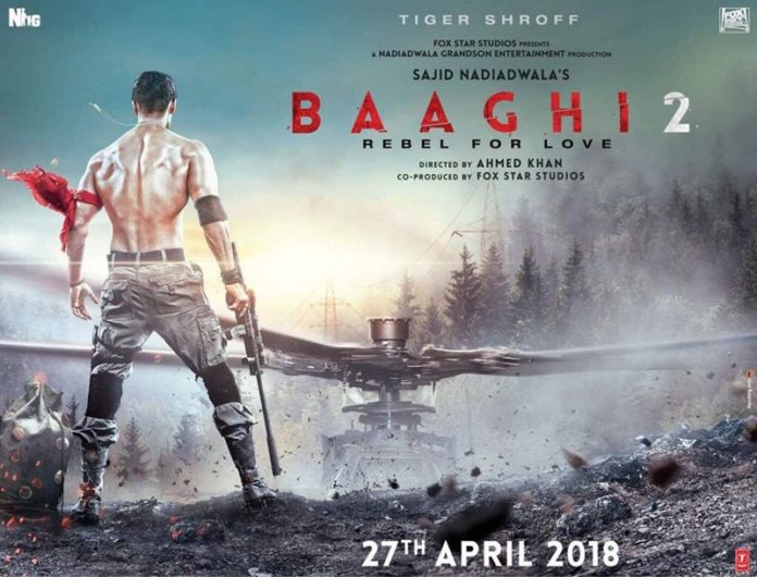 Baaghi 2 poster: Tiger Shroff looks in great shape, to challenge Hollywood action icons