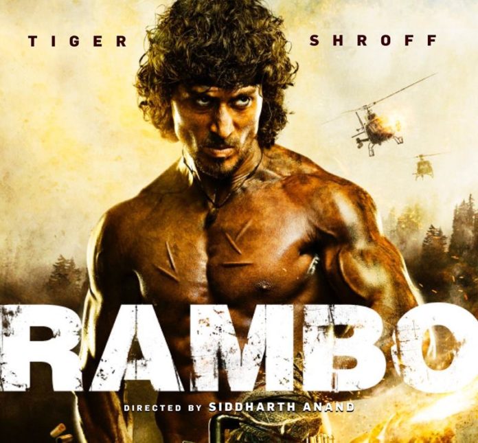 Tiger Shroff looks like a beast in the first look of Rambo!