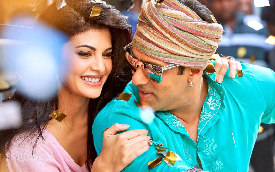 Salman and Jacqueline in a still from Kick