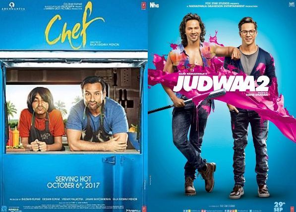 Judwaa 2 Second Weekend Collection, Chef First Weekend Collection