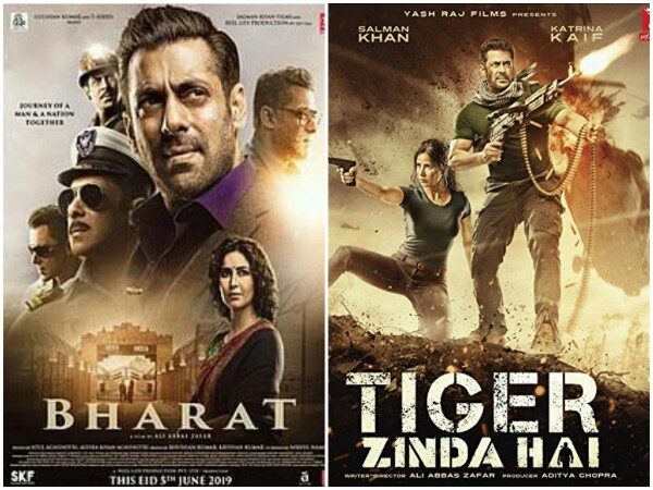 Tiger Zinda Hai Vs Bharat Vs Sultan Box Office Collection Comparison