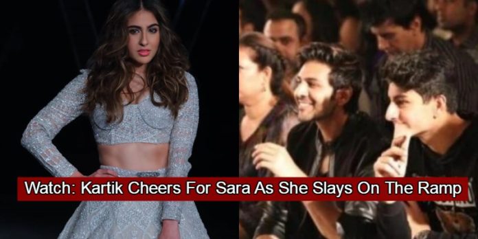 Karthik Aryan Spotted Cheering For Sara Ali Khan