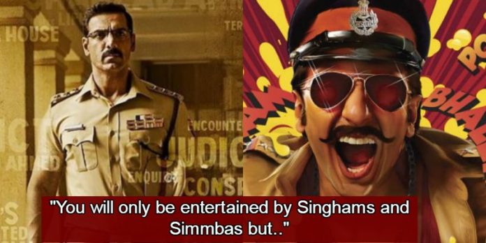 John Abraham Makes A Big Statement On The Singhams & Simmbas Of Bollywood