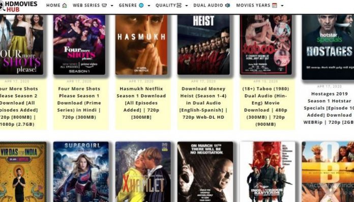 HDMoviesHub 2021: 300mb Movies, 480p movies, 720p movies, Latest Web Series