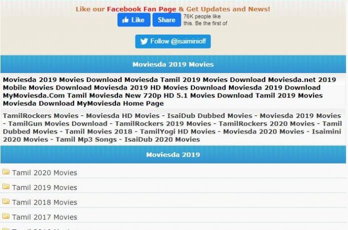 Isaimini Moviesda 2020: Download Tamil, Tamil Dubbed Movies for Free