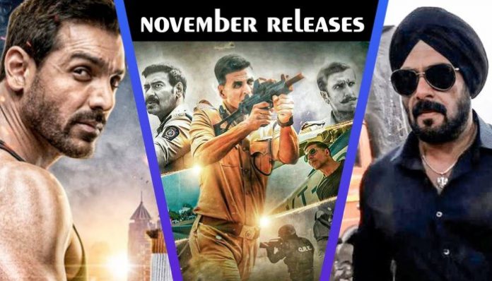 Top 5 Bollywood Movies Releasing In November 2021