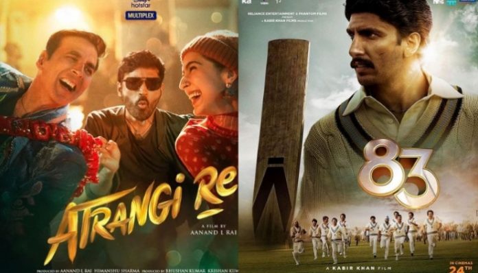 5 Movies You Can Enjoy On This Christmas Holiday - Atrangi Re and 83