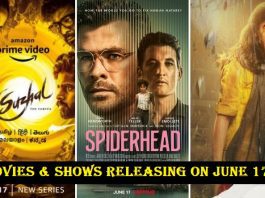 Top 5 Movies & Shows Coming on June 17, 2022 [OTT & Theatrical Releases]