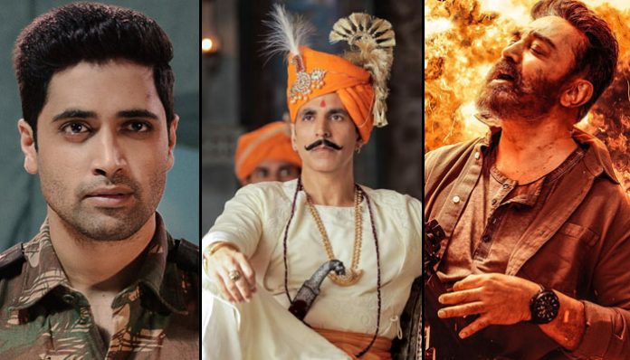 Prithviraj, Major and Vikram, movies to watch on June 5