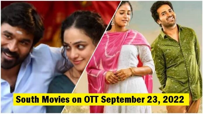 South Movies on OTT September 23, 2022: Thiruchitrambalam, Diary & More