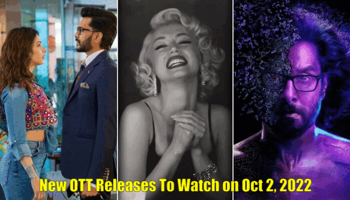 New OTT Releases To Watch on Oct 2, 2022