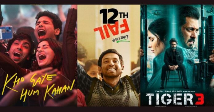5 Exciting Hindi OTT Releases This Week: Tiger 3, Kho Gaye Hum Kahan, 12th Fail And More!